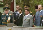 Открытие Мемориала Славы в честь 60-летия Великой Победы