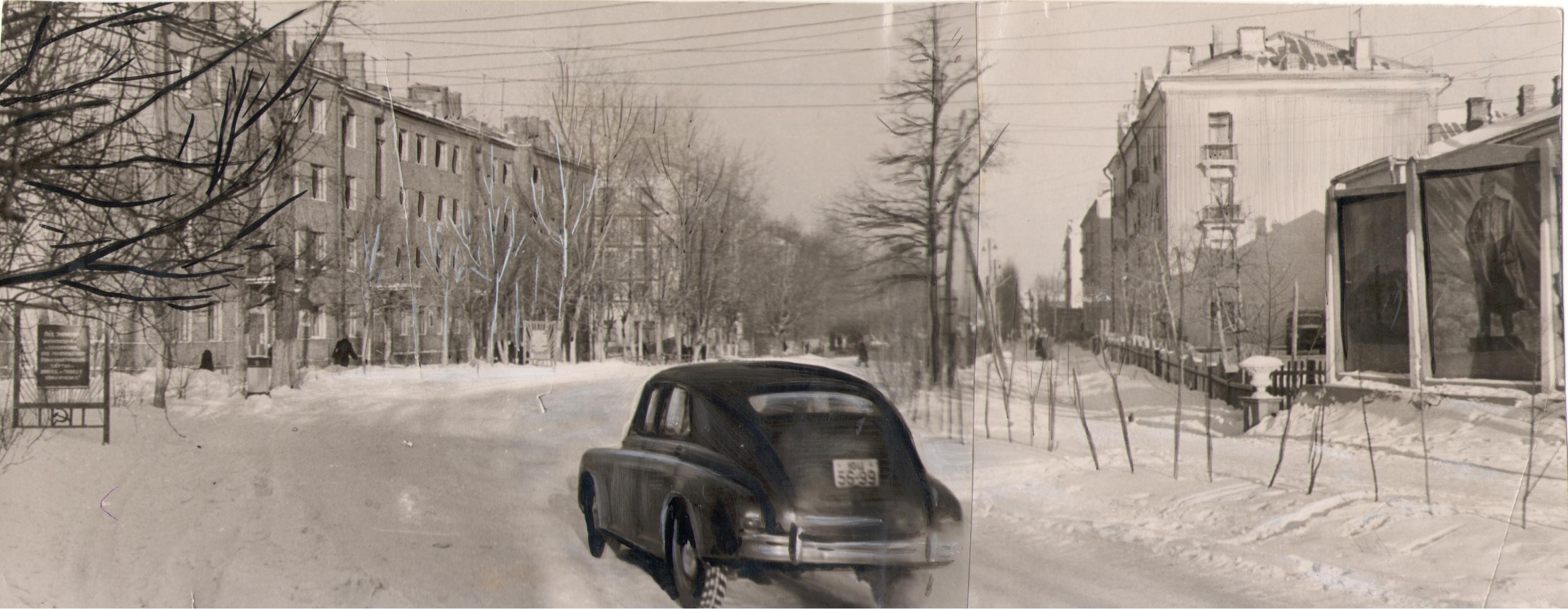 Улица Ленина 1958 год