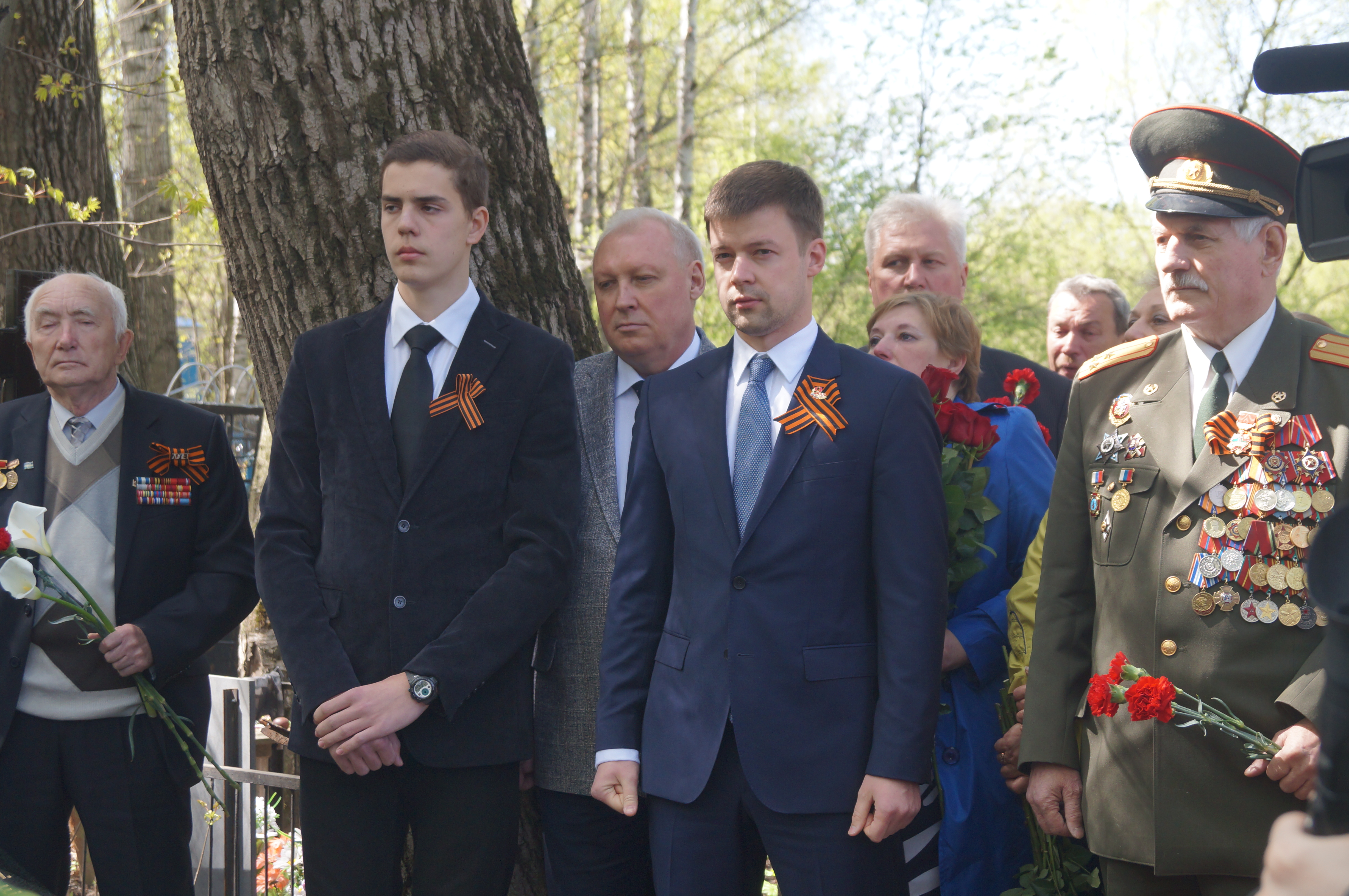 7 мая 2015 - Митинг, посвященный памяти Реутовцев, погибших в Великой Отечественной войне