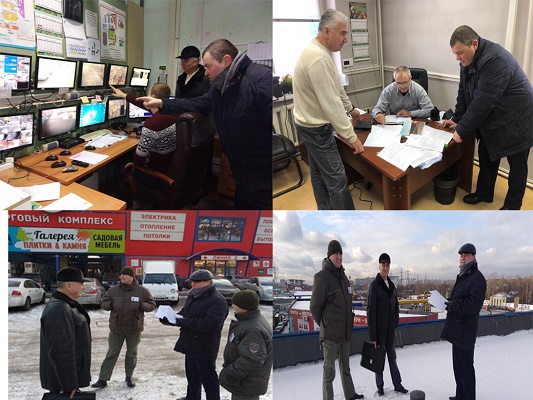 26 ноября 2018 года состоялось комиссионное обследование и категорирование специализированого строительного рынка  «Владимирский Тракт»