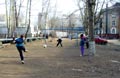Настоящий футбол начинается в реутовском дворике