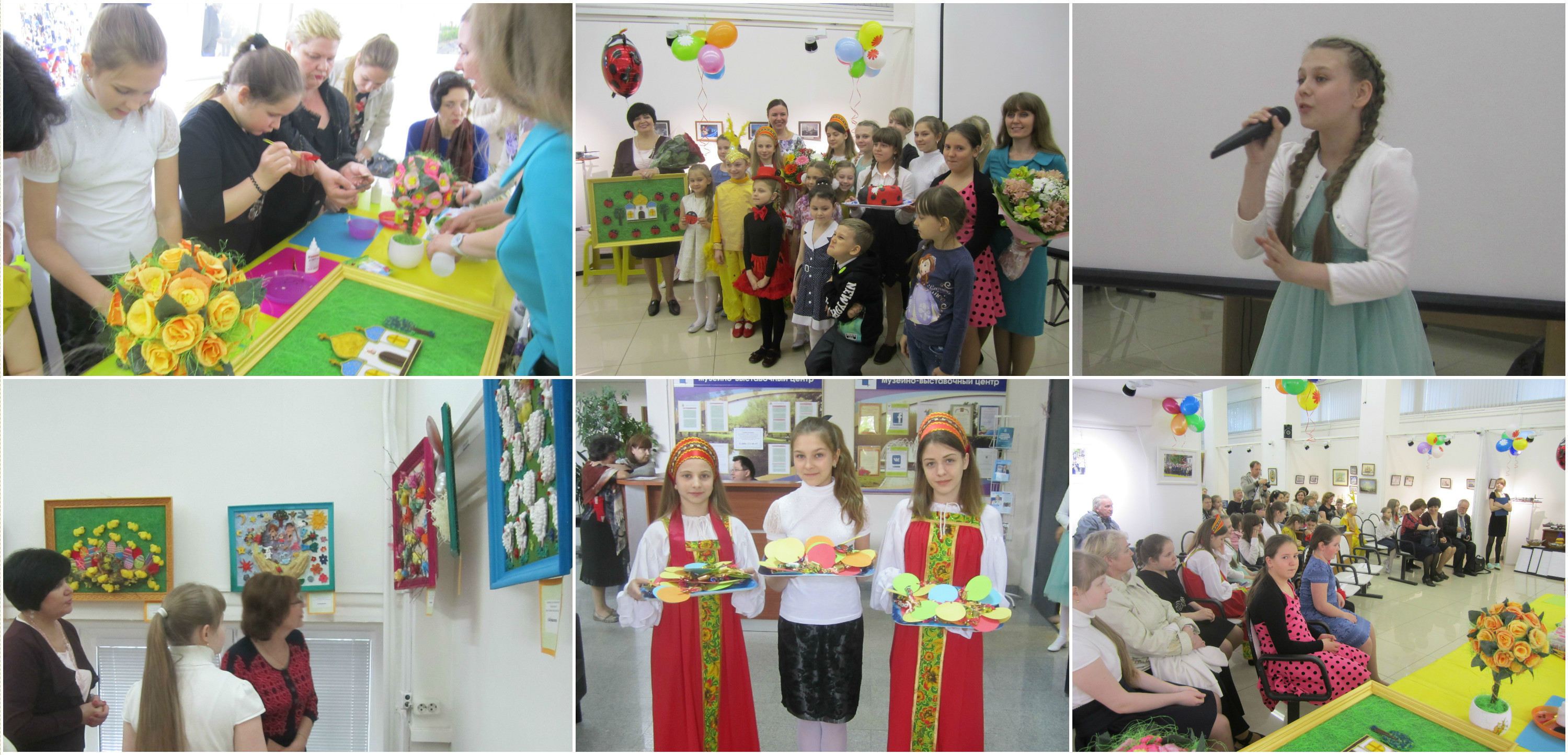 24 мая 2016 - Открытие выставки детских творческих работ студии воскресной школы при храме иконы Казанской Божьей матери