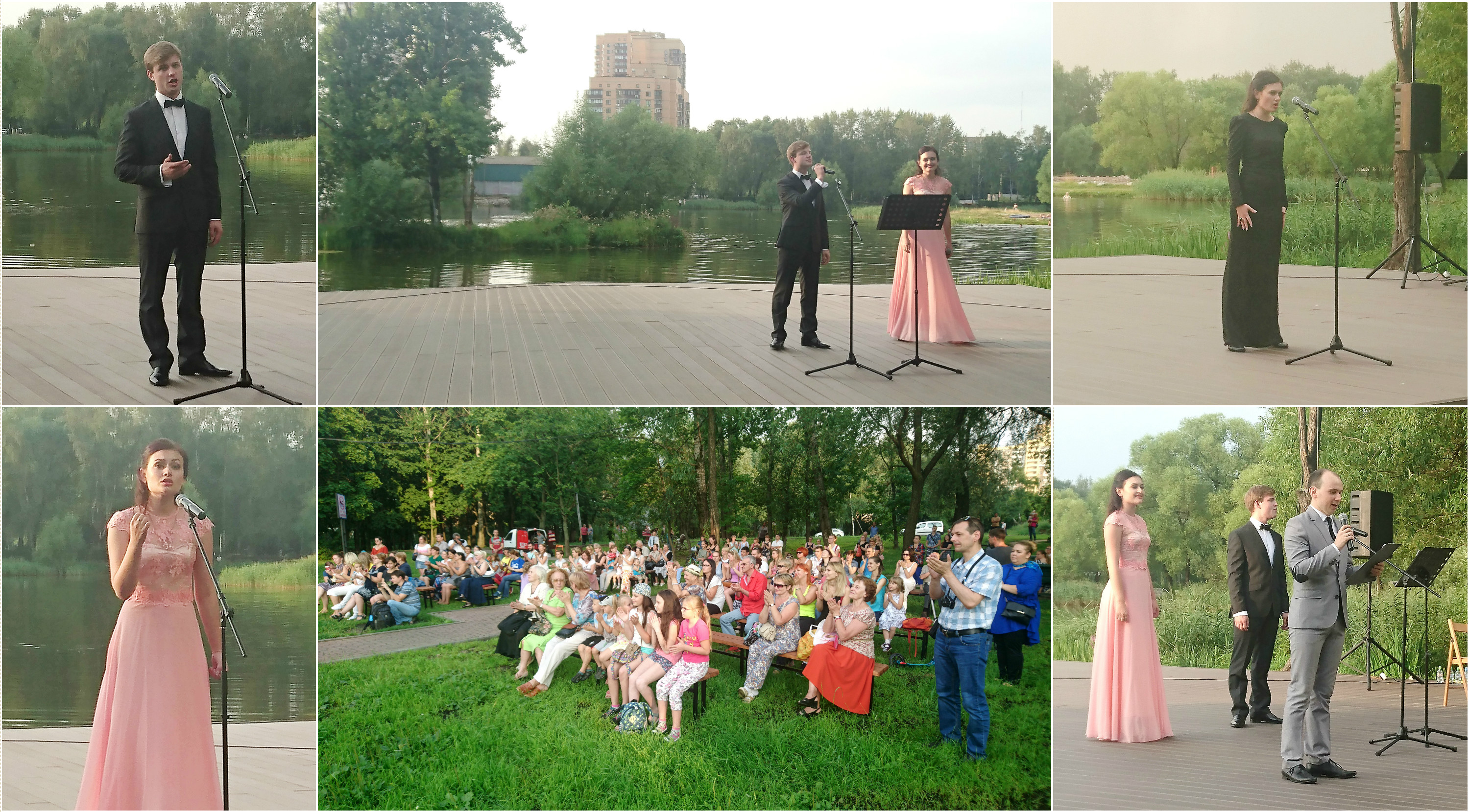 28 июля 2016 - Оперный концерт на сцене в парке «Фабричный пруд» 